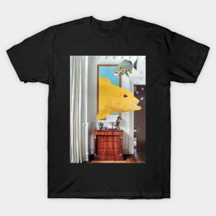 Surreal Fish in the Mirror T-Shirt